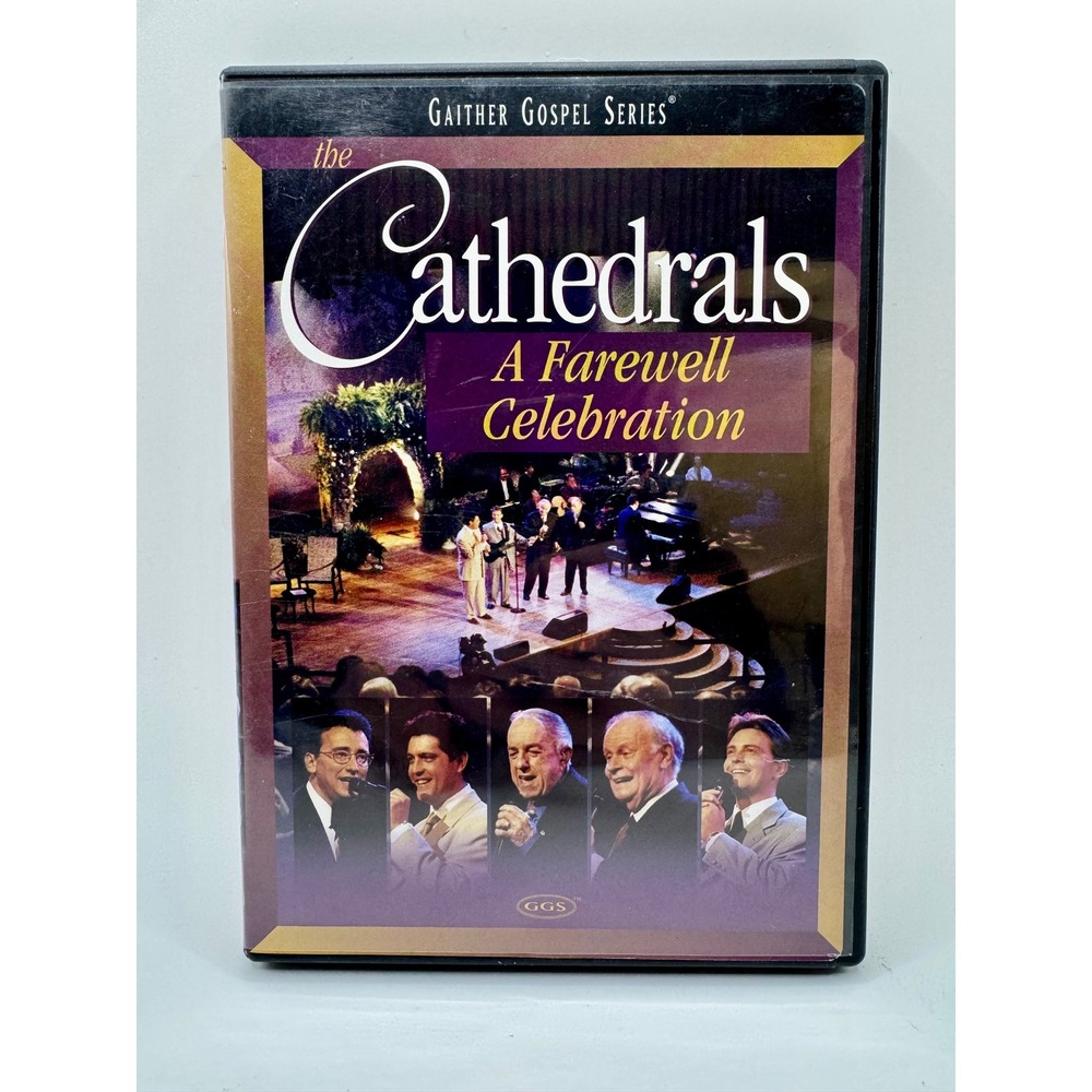 The Cathedrals‎ DVD A Farewell Celebration Gaither Gospel Series Live Concert